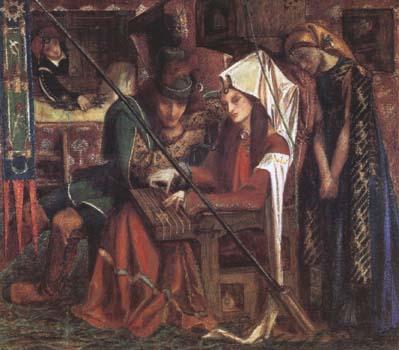 Dante Gabriel Rossetti The Tune of Seven Towers (mk28)